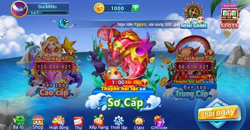 Các phòng chơi cuốn hút trong game
